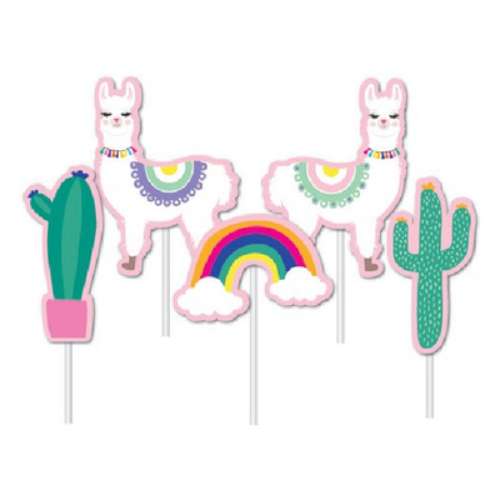 Lama Cake Topper Kit